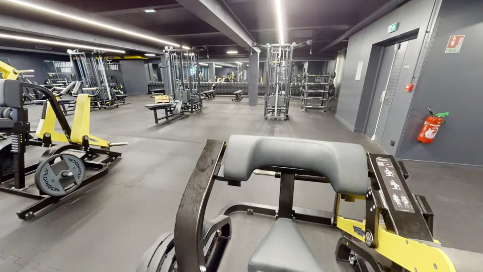 Machine Technogym Pure Strength Biceps du club
