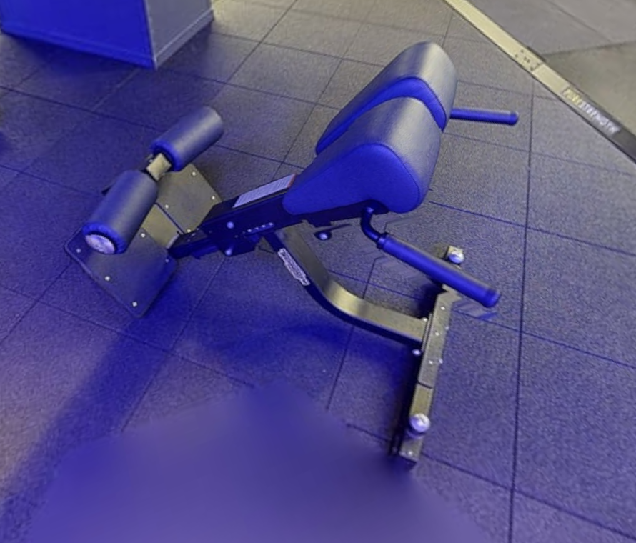 Lower Back Bench Technogym dans la visite réelle du club